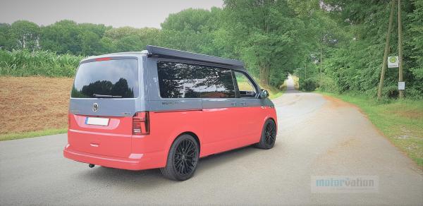 Twin Monotube Felge 20.2 deep concave seidenmatt schwarz 9x20 ET39 für VW T5 T6 T6.1