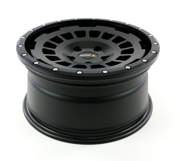 Offroad Paket für VW T5 T6 T6.1 17 Zoll Twin-Monotube AT1 Allterrain Felgen mit Anfahrschutzring + Eibach Koni Höherlegungsfahrwerk 35mm
