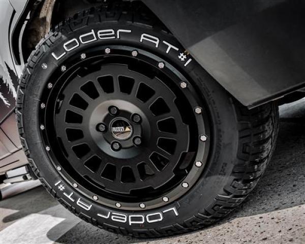 Loder 255/55 R18 Twin Monotube AT1 Felge in terra für Jumper 5x130 Komplettrad