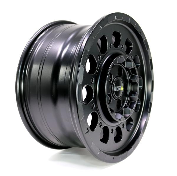 Twin Monotube AT3 Monobloc Felgen Satz 8,5x18 für Jumper 5x118 schwarz