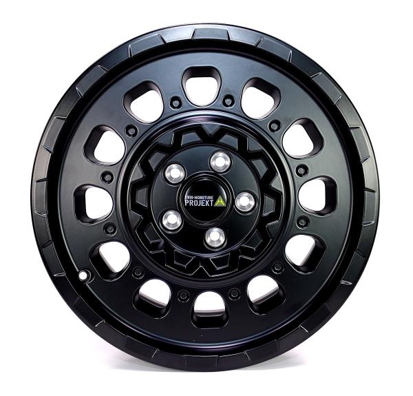 Twin Monotube AT3 Monobloc Felge 8,5x18 für Boxer 5x118 schwarz