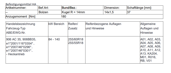 Loder AT1 TMP Monobloc Komplettrad für Crafter 2E 2F mit 255/55 18 Zoll Twin Monotube