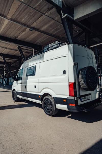 für Crafter RWD Twin Monotube Höherlegungsfahrwerk Koni Dämpfer Eibach Höherlegungsfedern