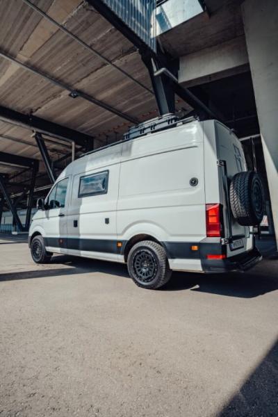 für Crafter RWD Twin Monotube Höherlegungsfahrwerk Koni Dämpfer Eibach Höherlegungsfedern