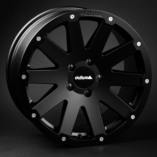 für Jumper Delta 4x4 Hamna Felge 8,5x17 ET60 17 Zoll 5x118 schwarz auch Camper Wohnmobil