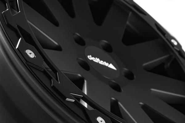 für Movano Delta 4x4 Hamna Rugged Felge 8,5x18 ET45 18 Zoll 5x118 schwarz