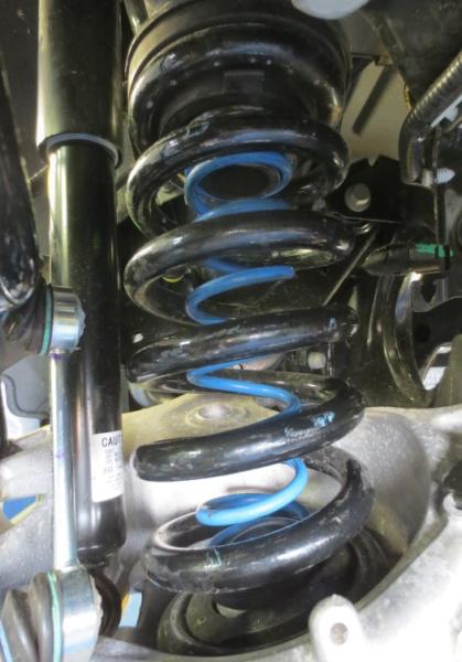 für Ford Mondeo V BA7 MAD Zusatzfedern Höherlegungsfedern Verstärkungsfedern HA HV-063885
