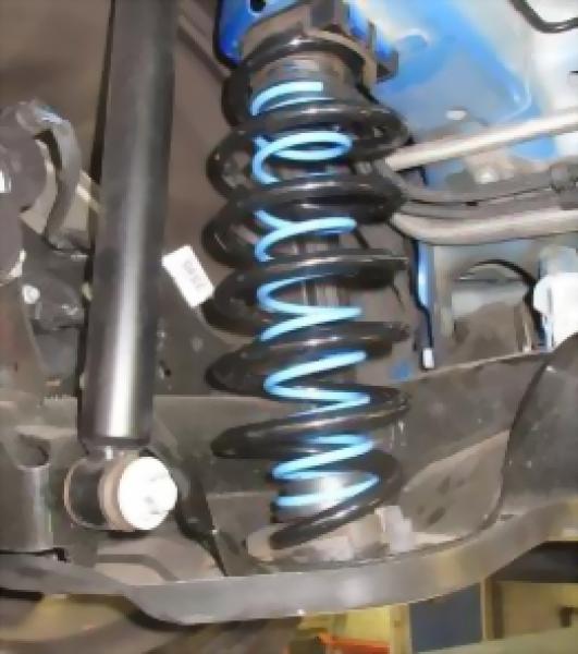 Für Ford Focus IV Limo DEH MAD Höherlegungsfedern HA Verstärkung der Serienfeder