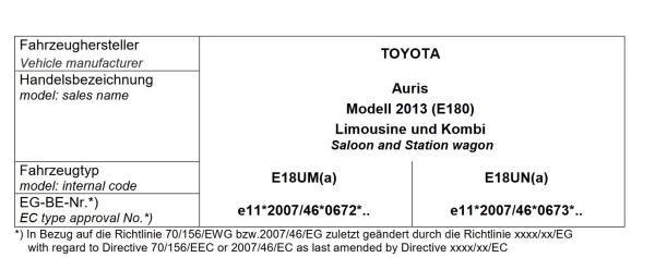 für Toyota Auris E18 MAD Zusatzfedern Verstärkungsfedern Höherlegungsfedern HA HV-360345
