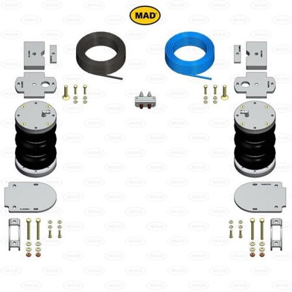Für Amarok MAD Zusatzluftfeder 6 Zoll Basic Hinterachse Luftfederung NR-197194-B