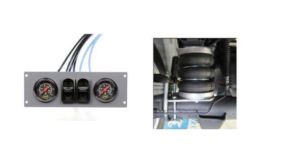 Für Amarok MAD Zusatzluftfeder Luftfeder 6 Zoll + Kompressor Luftfederung HA NR-197194-C