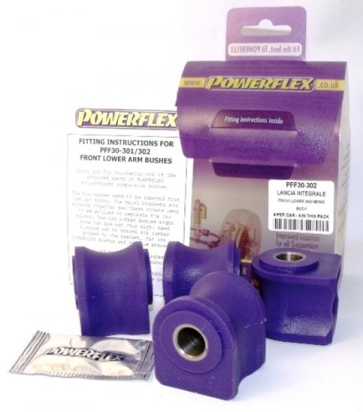 Powerflex PU Buchsen Lancia Delta Integrale Querlenker Lager 12mm VA