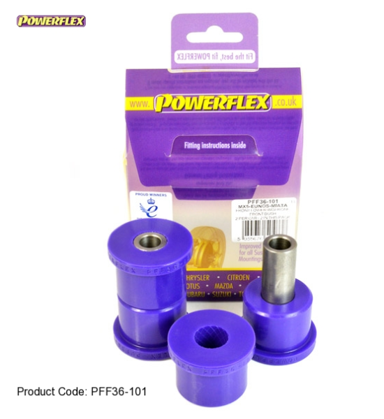 Powerflex PU Buchsen Mazda MX5 I + II unterer Querlenker Lager vorne