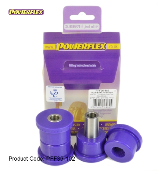 Powerflex PU Buchsen Mazda MX5 I + II unterer Querlenker Lager hinten