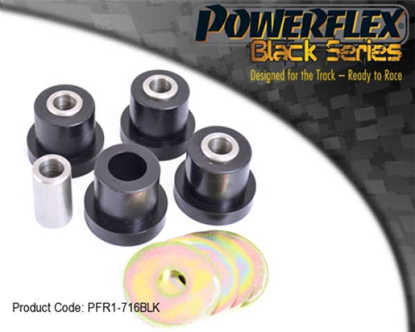 Powerflex PU Buchse für Alfa Spider GTV 2.0 V6 Querlenkerlager Mitte