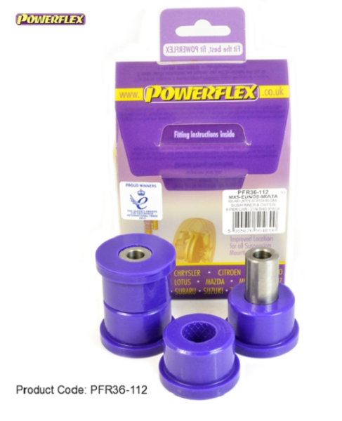 Powerflex PU Buchse Mazda MX5 I+II oberer Querlenker Lager innen HA