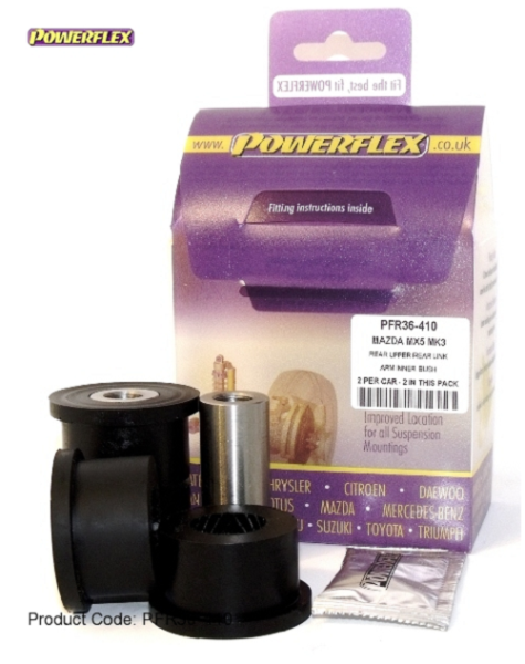 Powerflex PU Buchsen Mazda MX5 III NC oberer hinterer Querlenker HA