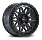 Fondmetal Felge schwarz Loder 235/55 R18 Komplettrad für Transit Tourneo Custom inkl. Nugget